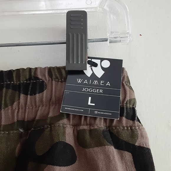 🆕️Waimea NWT Unisex Large Camouflage Jogger Pants - Picture 6 of 11